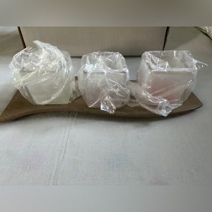 Retired Partylite Candle Holder Tray